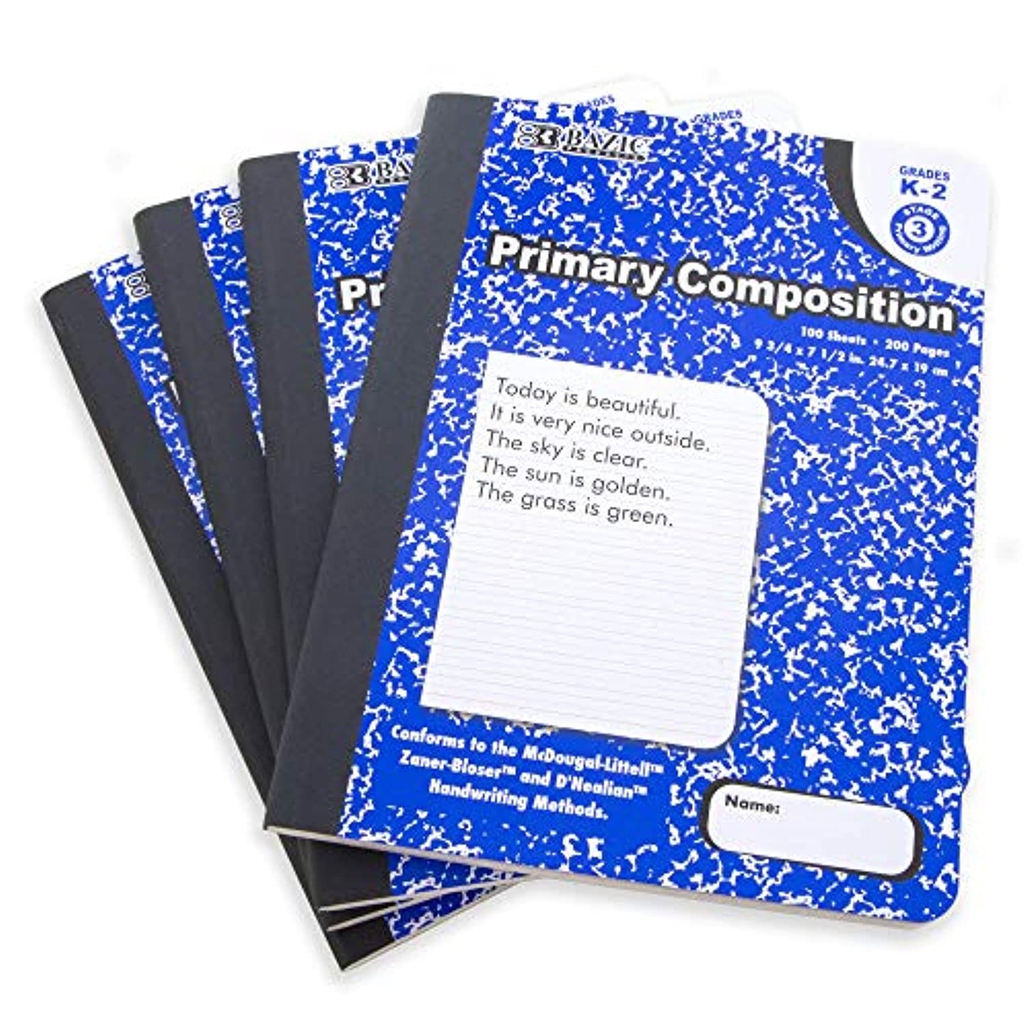 Primary Marble Composition Book | 100 Ct..