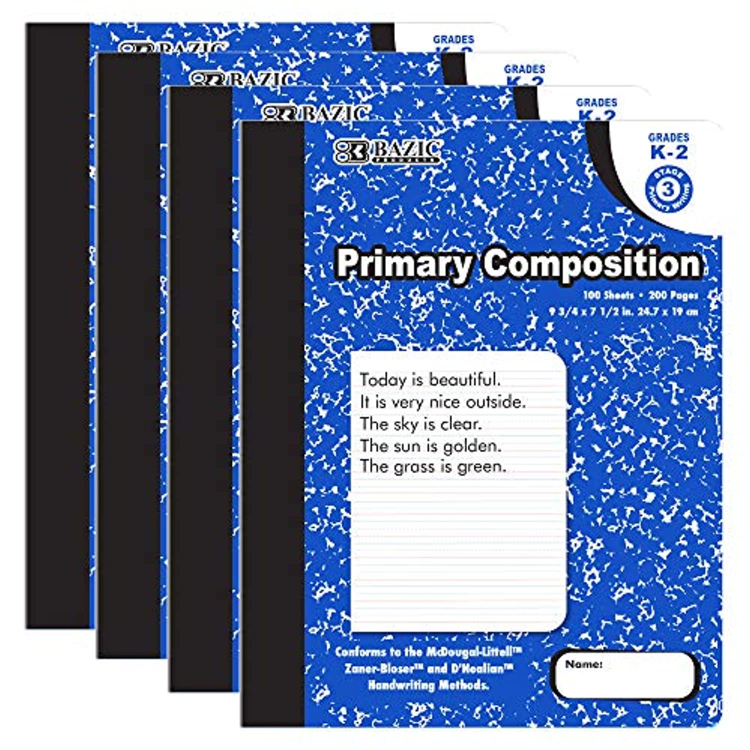 Primary Marble Composition Book | 100 Ct..