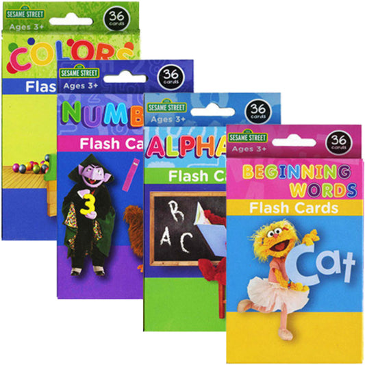 Sesame Street Flash Card.