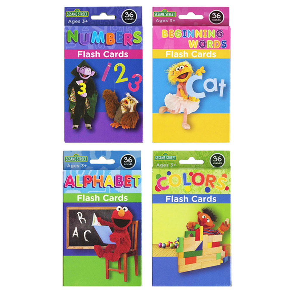 Sesame Street Flash Card.