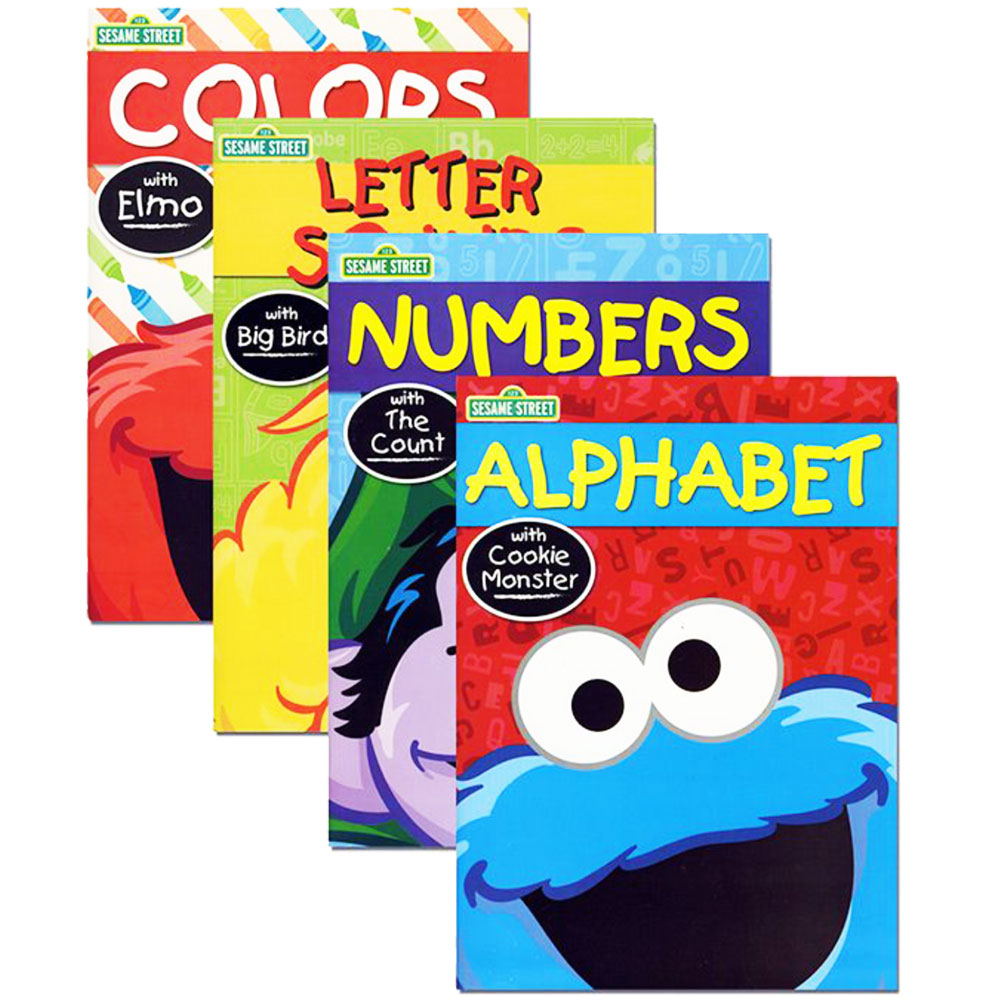 Sesame Street Workbooks | 4-Titles.