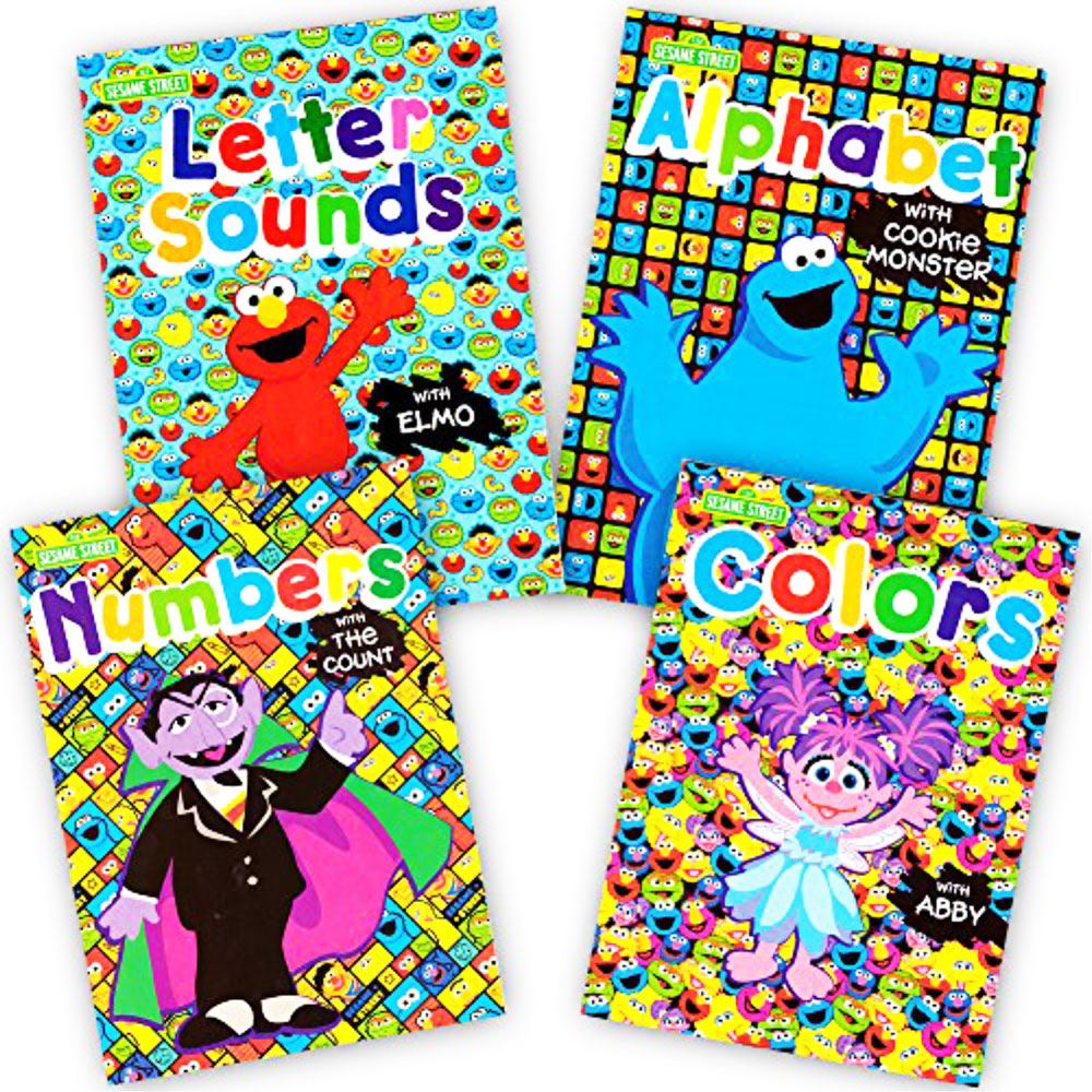 Sesame Street Workbooks | 4-Titles.
