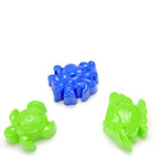 Double Sand Wheel Beach Toy Set With Bucket, Shovels, Rakes, Sailboat, And 3 Molds G8Central