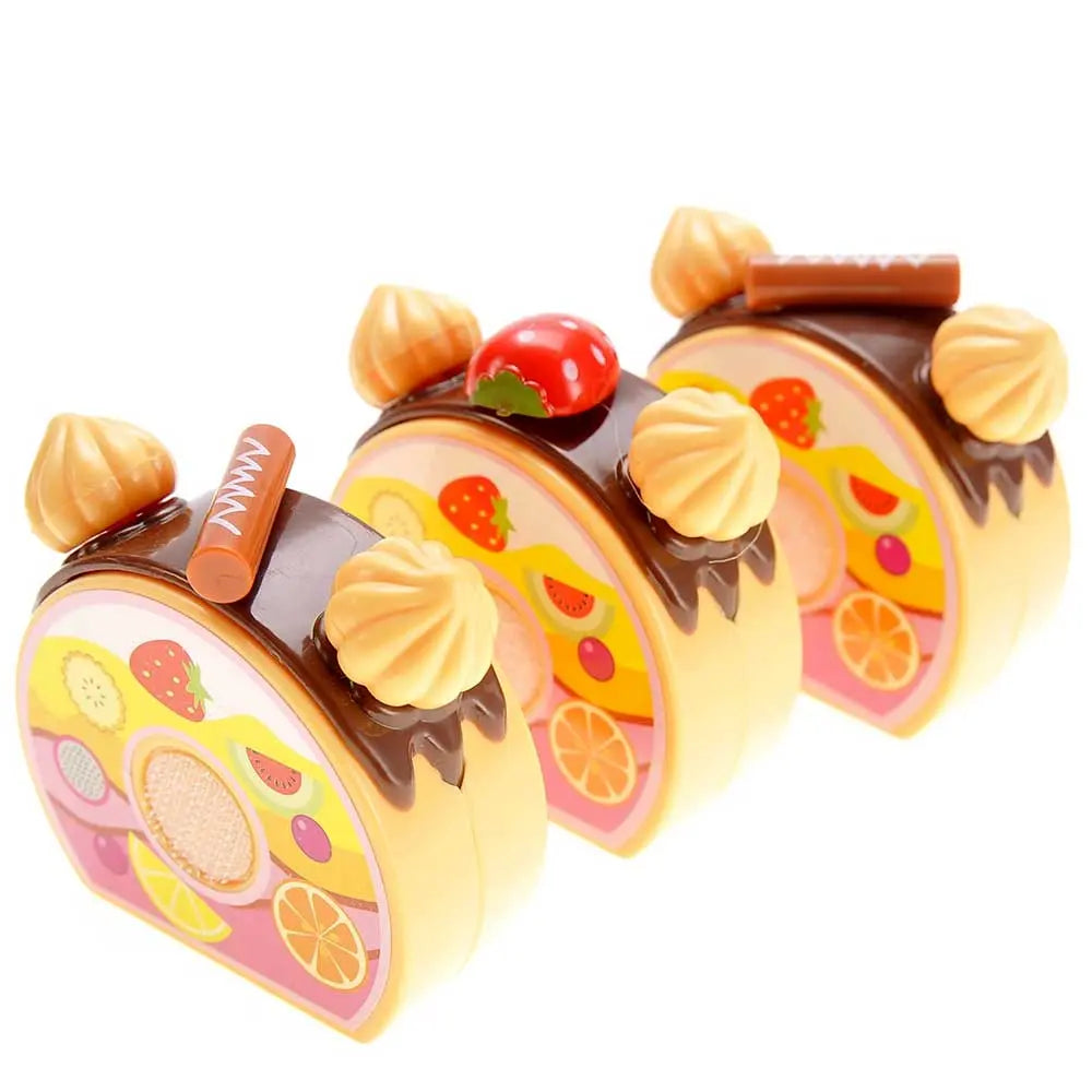 Birthday Cake 75pcs Pretend Play Food Toy Set | Blue G8Central