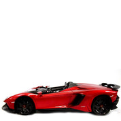 Toy Model Sport Car 1:12 Scale with RC Lamborghini Aventador J Sport Racing Car | RED
