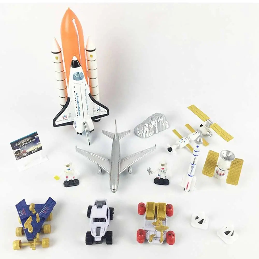 Space Shuttle Playset With Rockets, Satellites, Rovers & Vehicles G8Central