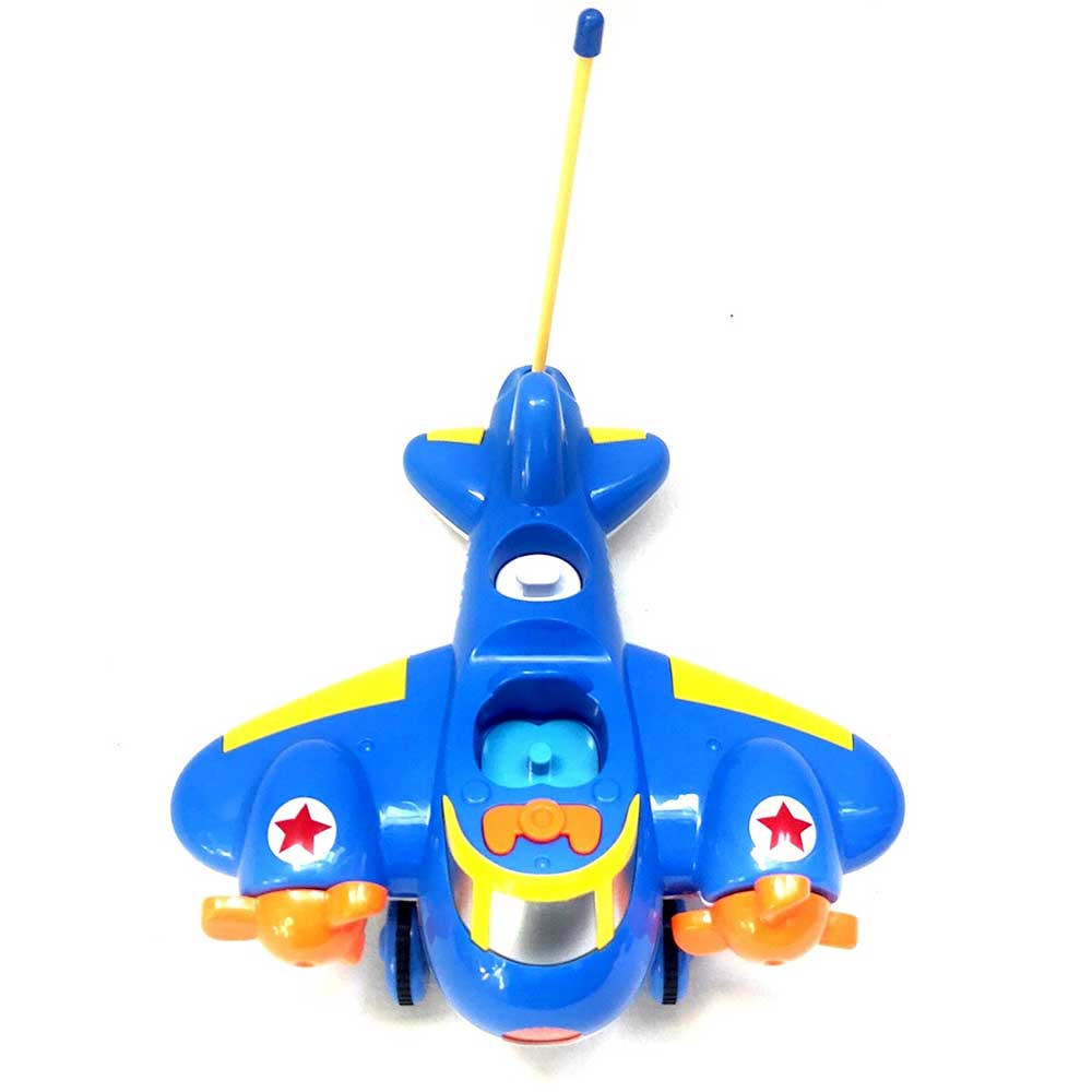 Cartoon RC Airplane for Kids | Blue