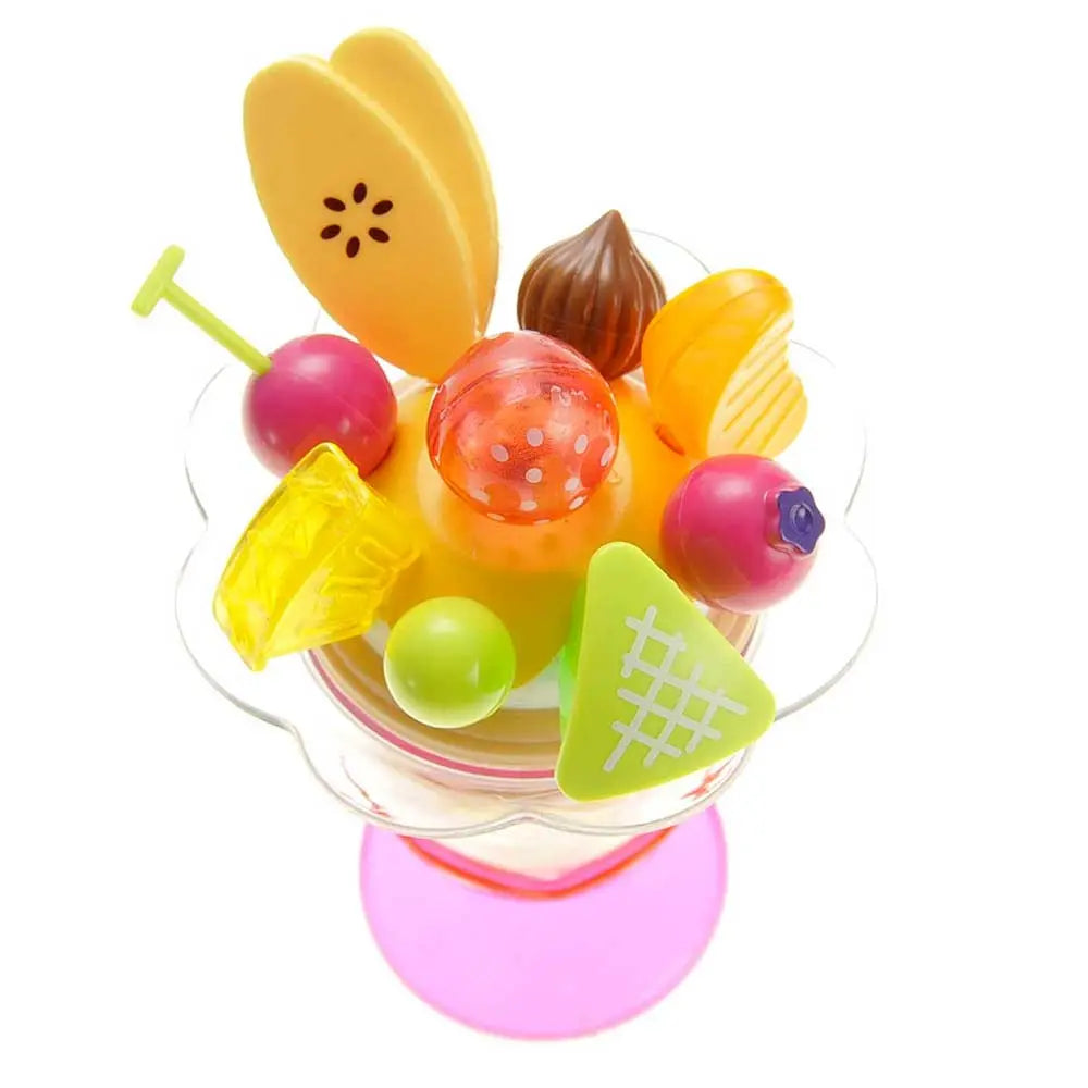 Play Food Set With Cupcake, Cakes, Ice Cream & Sundae G8Central