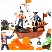 Bucket Of Pirate Action Figures Playset