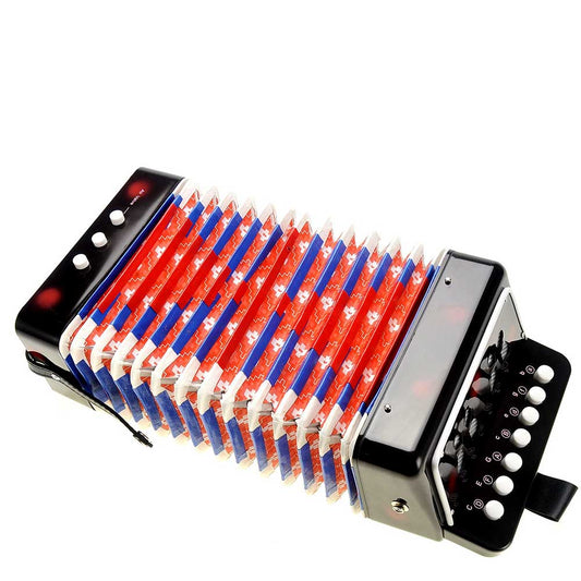 Accordion Musical Instrument for Children | Black