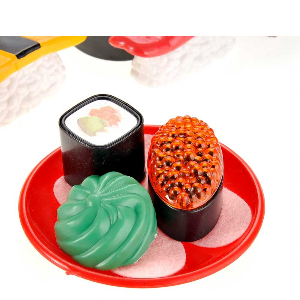 Pretend Food Playset Japanese Sushi Dinner Bento Box | Cutting Food Set 21pcs