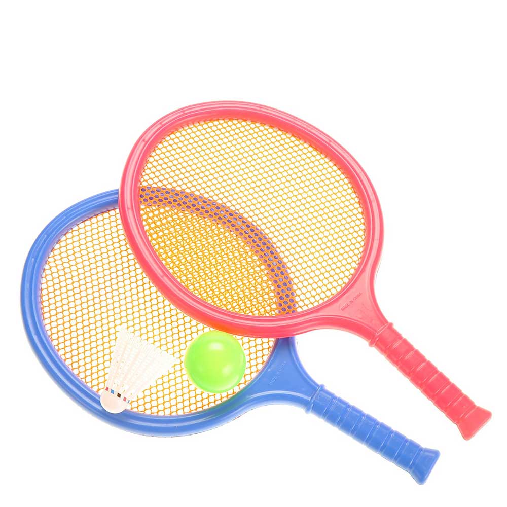 Badminton Set For Kids With 2 Rackets, Ball And Birdie