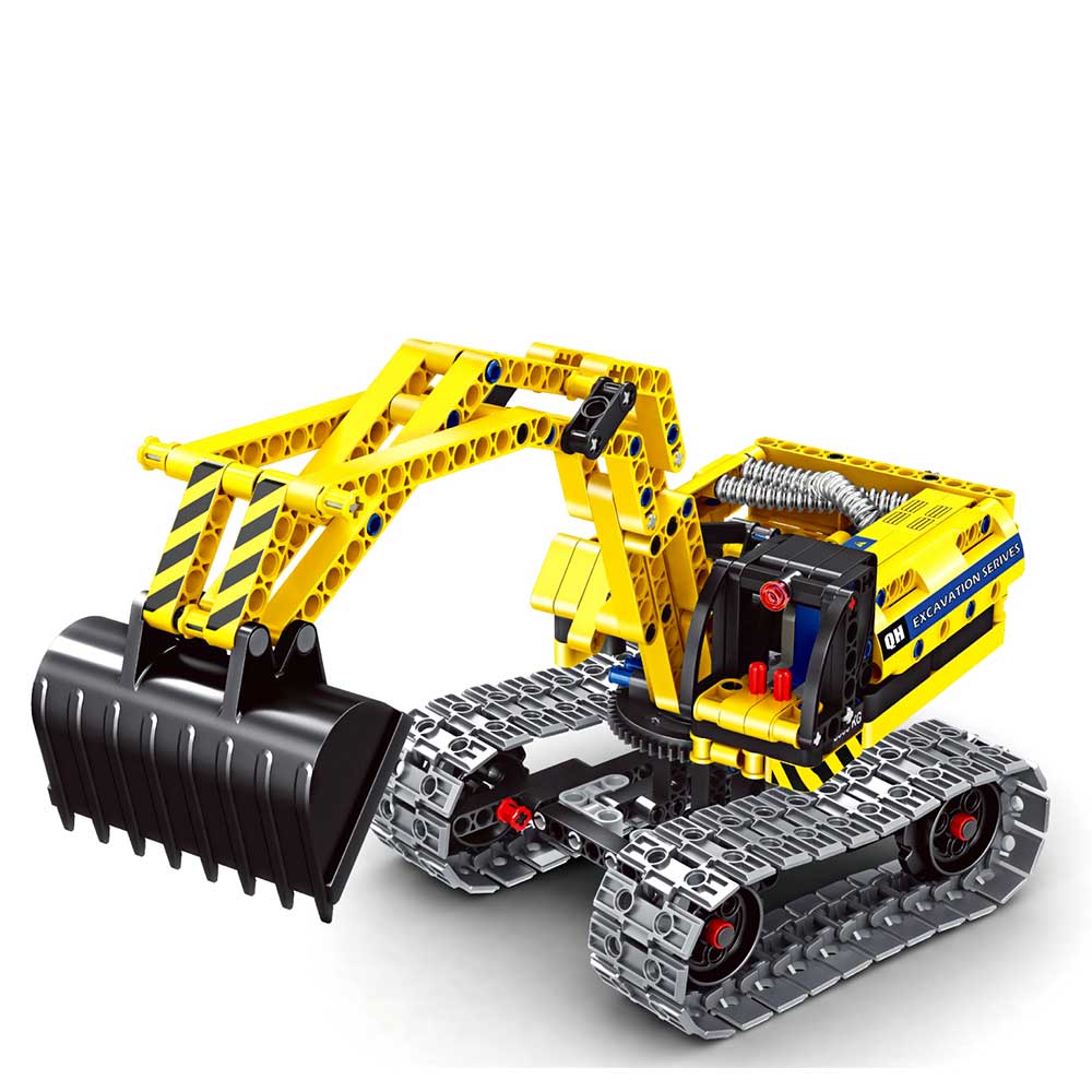 Building Blocks Bricks Construction Truck Kit STEM Toy (Excavator) | 342 Pcs