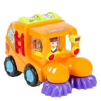 Push And Go Friction Powered Trucks (Cement Mixer, Sweeper, And Harvester) G8Central