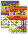 Large Print Find-A-Word Puzzles Book Digest Size.