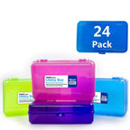 Multipurpose SIMPLE STORAGE Utility Box | 4 Bright Colors - g8central.com