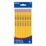 Wooden Pencils No. 2HB YELLOW & No. 2B BLUE