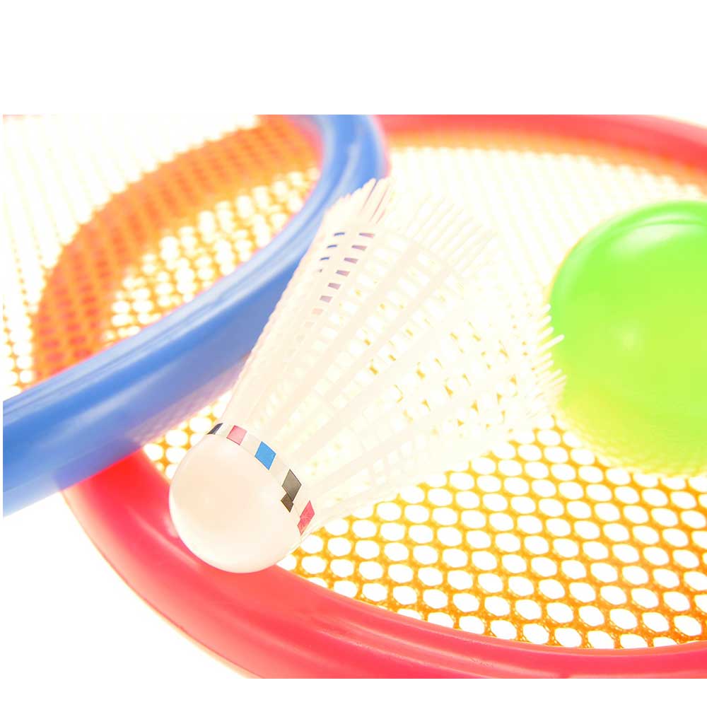 Badminton Set For Kids With 2 Rackets, Ball And Birdie