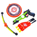 Toy Crossbow Archery Set With Suction Cup Arrows And Target With RGB Lights G8Central