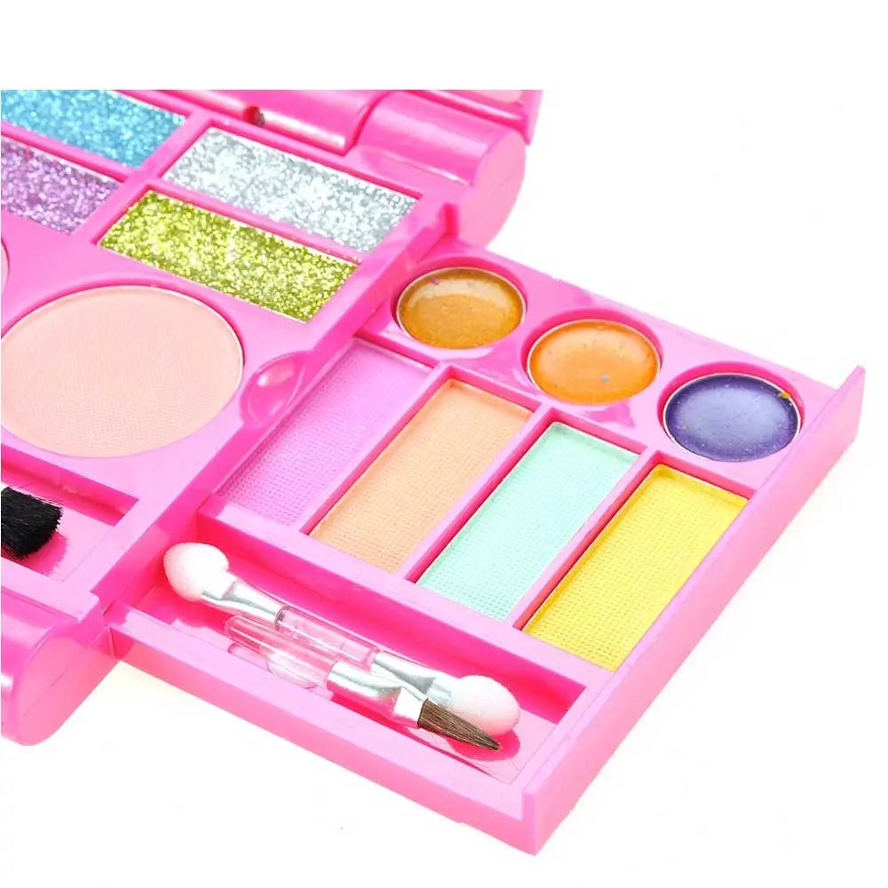 Princess Girl's Deluxe Makeup Palette With Mirror -All In One G8Central