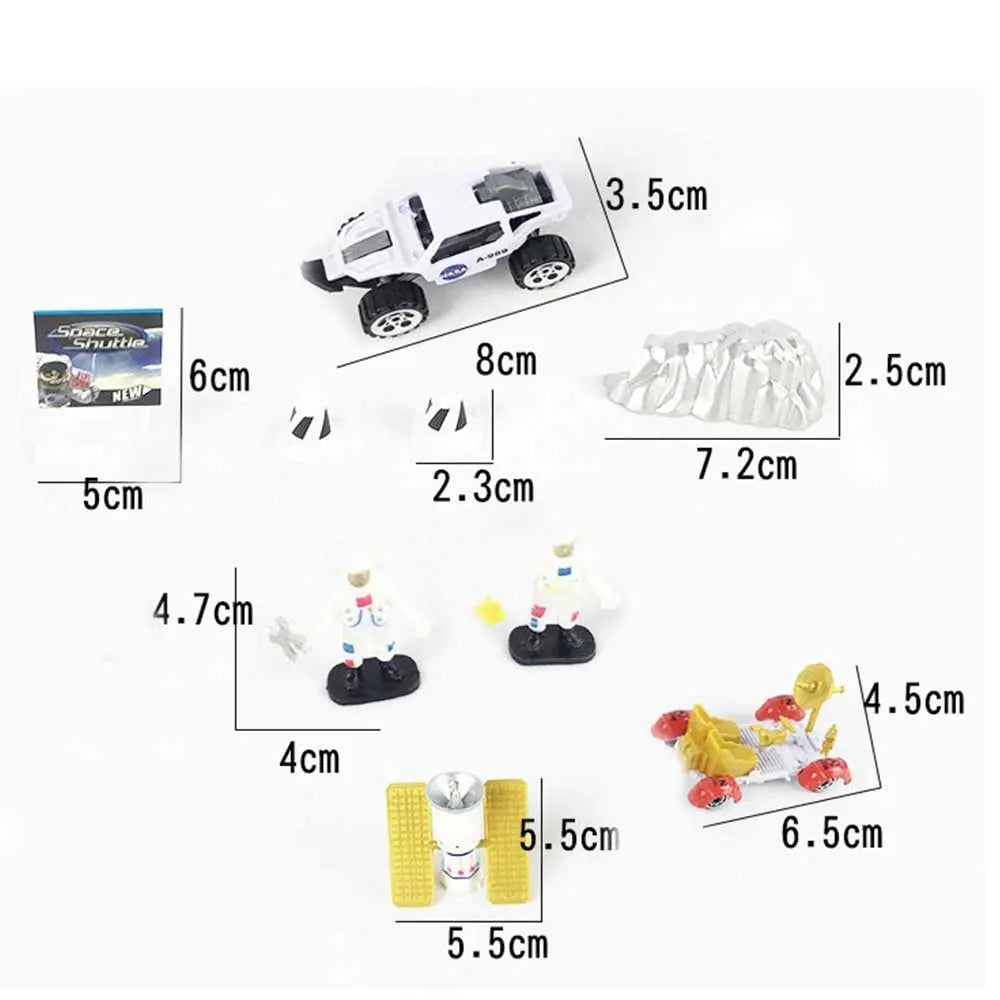 Space Shuttle Playset With Rockets, Satellites, Rovers & Vehicles G8Central