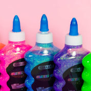 Neon Color Glitter Glue, Metallic Washable Glowing Non-toxic | 6.76 FL OZ (200ml)