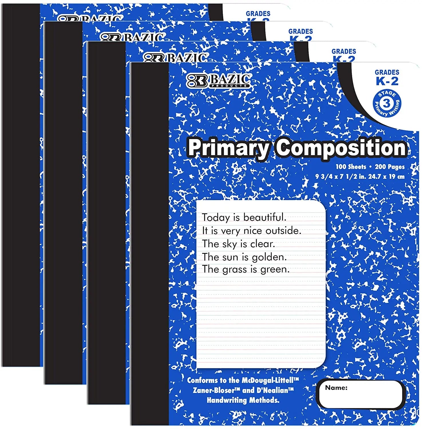Primary Marble Composition Book | 100 Ct..