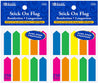 Arrow Flags, Neon Color (10/Pack) | 25 Ct. 0.5" X 1.7" | 250 Flags.