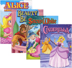FAIRY TALES GIRLS Mix Coloring & Activity Books | 4-Title.