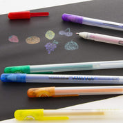Fruit Scented Glitter Color Gel Pen, Assorted Color Water based Non-Toxic Pens