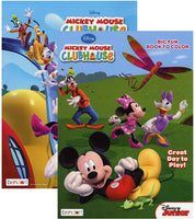 MICKEY CLUBHOUSE Coloring Book } 2-Titles.