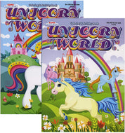 KAPPA Unicorn World Coloring & Activity Book | 2-Title.