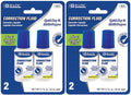 Correction Fluid (2/Pack) | 0.7 FL OZ (20 ml).