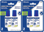 Correction Fluid (2/Pack) | 0.7 FL OZ (20 ml).