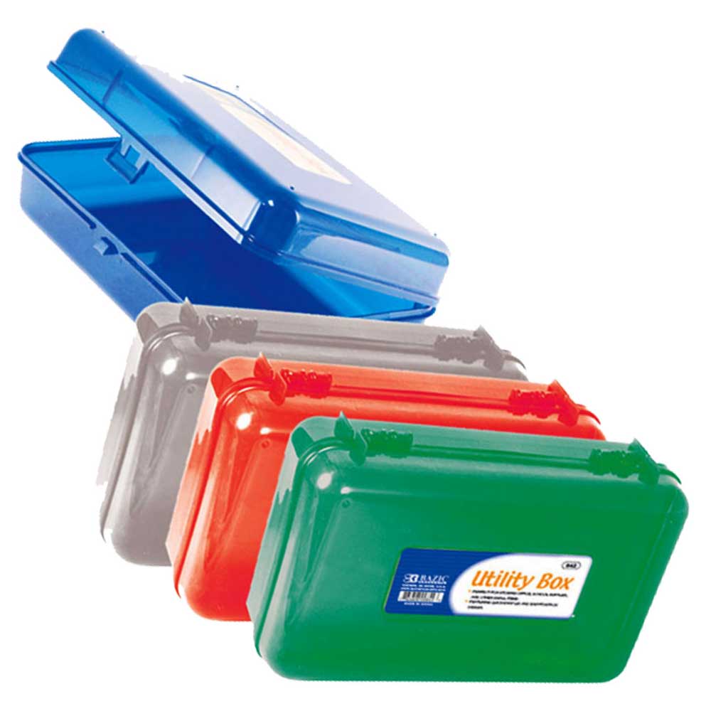Pen & Pencil Cases Multipurpose for School and Office | CLASSIC 4 Assorted Colors - g8central.com