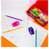 Pen & Pencil Cases Multipurpose for School and Office | CLASSIC 4 Assorted Colors - g8central.com