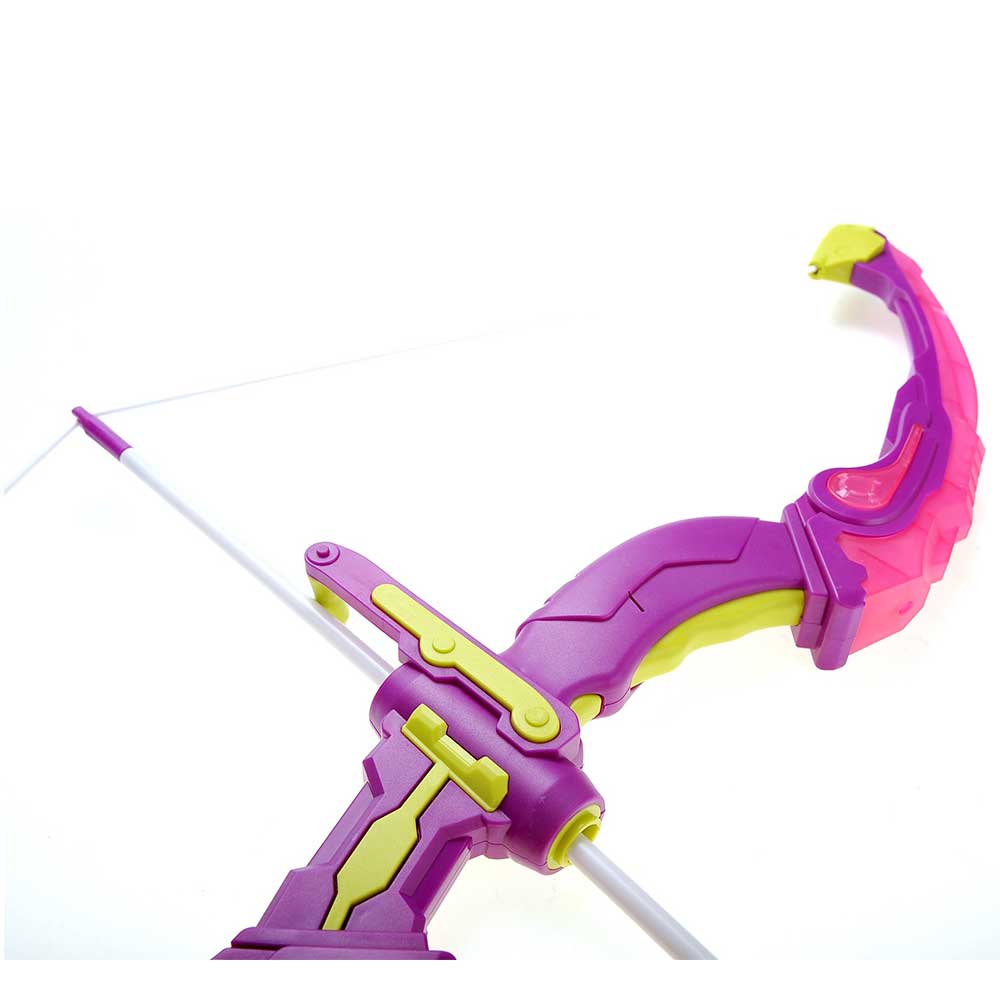 Bow And Arrow Playset With Quiver And Target | Pink