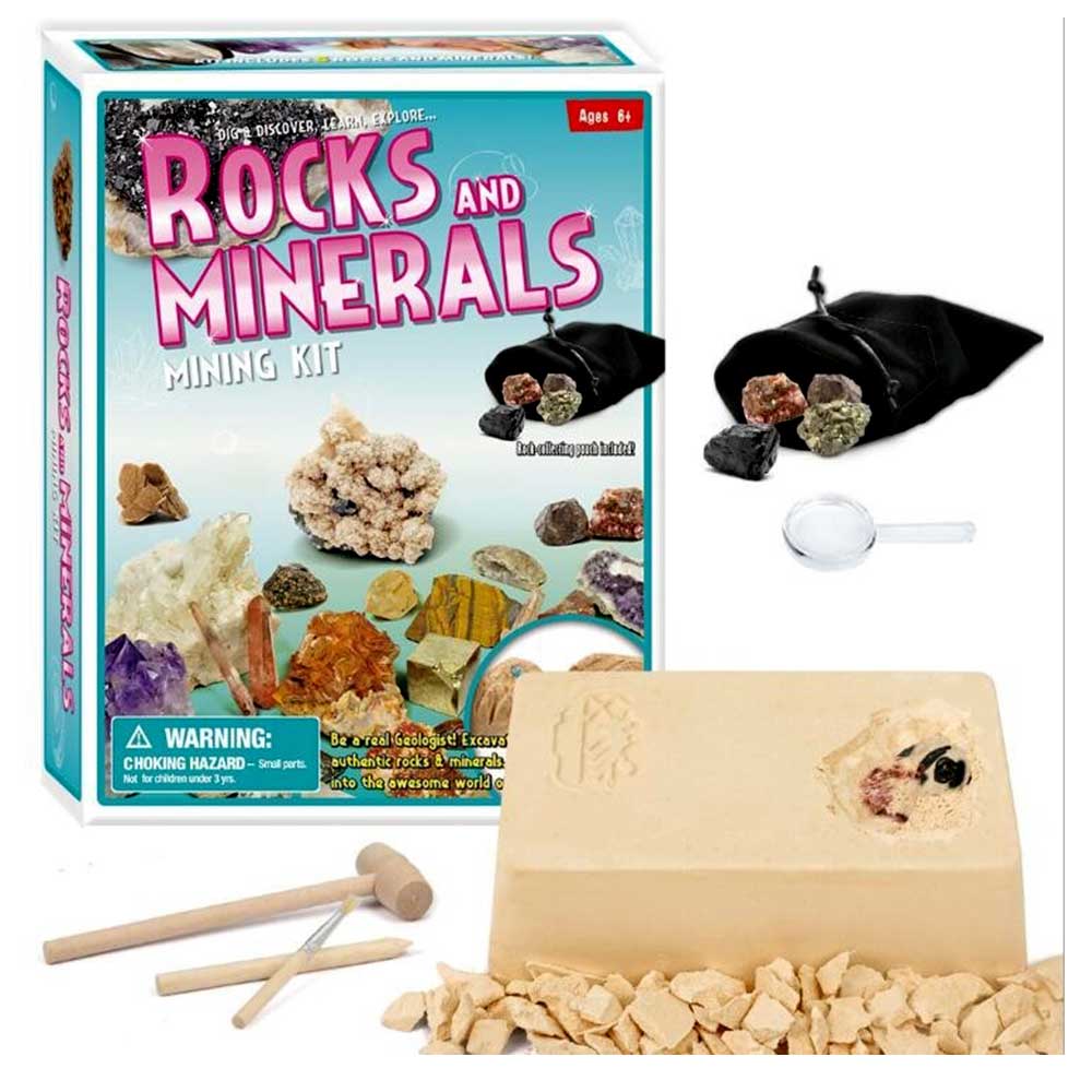 Rocks And Mineral Dig Kit