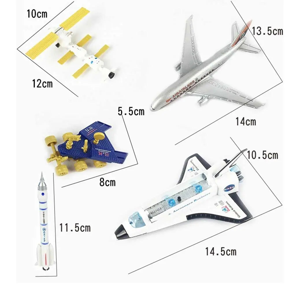 Space Shuttle Playset With Rockets, Satellites, Rovers & Vehicles G8Central
