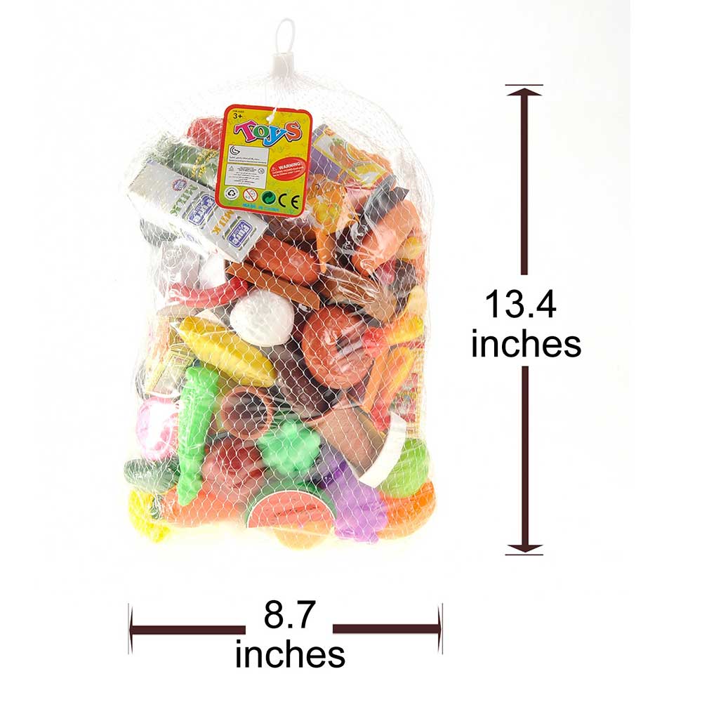 Deluxe Pretend Play Food Assortment Set