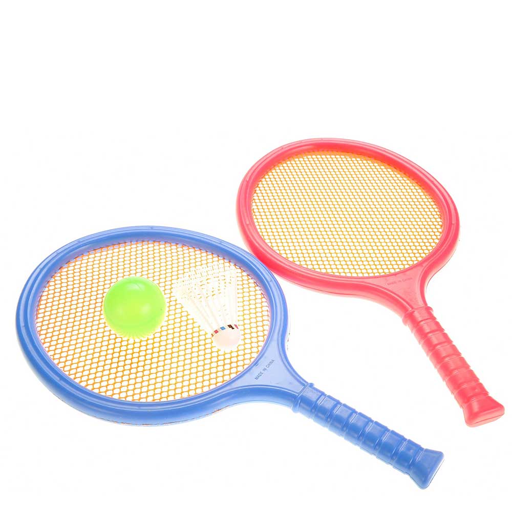 Badminton Set For Kids With 2 Rackets, Ball And Birdie