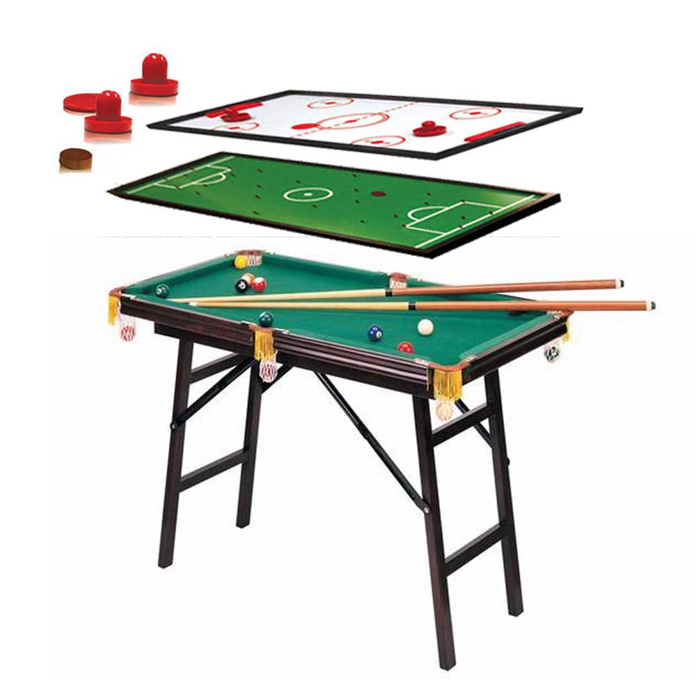 Sport POOL TABLE Folding with Double Side Top Add-On | 44-inches Mini