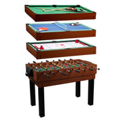 Multi-Games Table 4 In 1 | Mini Pool, Push Hockey, Ping Pong, & Foosball