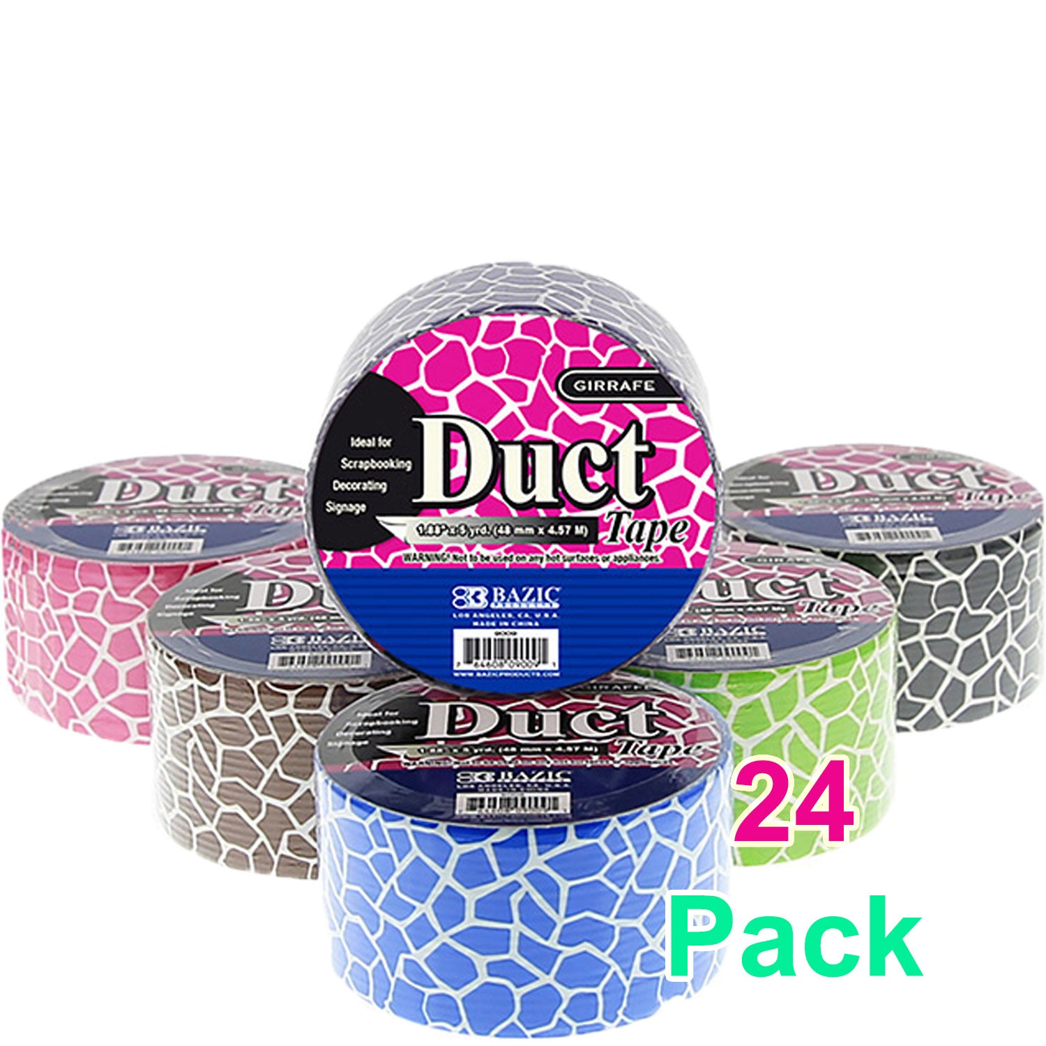 Party Supply Kits Duct Tape Giraffe Series | 1.88" X 5 Yards