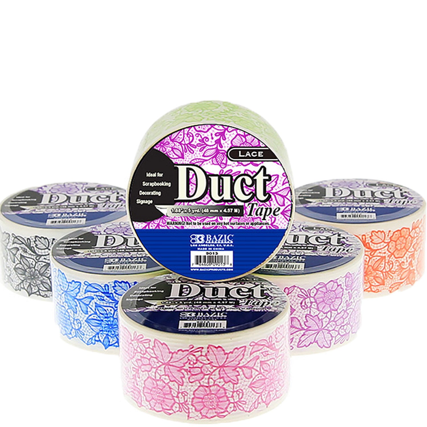 Duct Tape Lace Series | Assorted Colored | 1.88