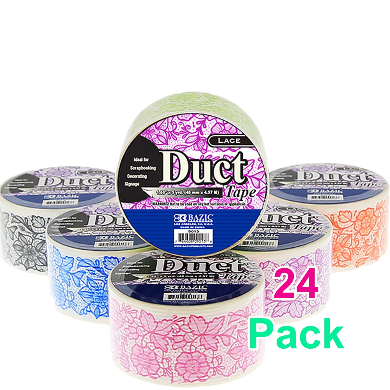 Duct Tape Lace Series | Assorted Colored | 1.88