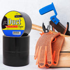 Duct Tape Black Color Roll | 1.88' x 10 Yards