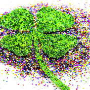 Green Glitter Shake, Sparkle Powder Slime Party Glow Decor, or  Kid Activity | 16 OZ (1lb)