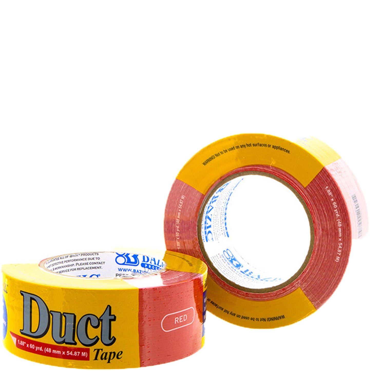 Red Colored Duct Tape DURABLE 1.88