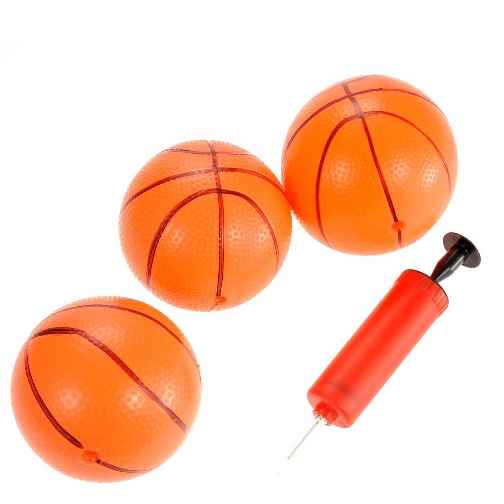 Pack Of 3 Inflatable Magic Shot Mini Hoop Basketballs With Pump G8Central